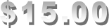 $15.00